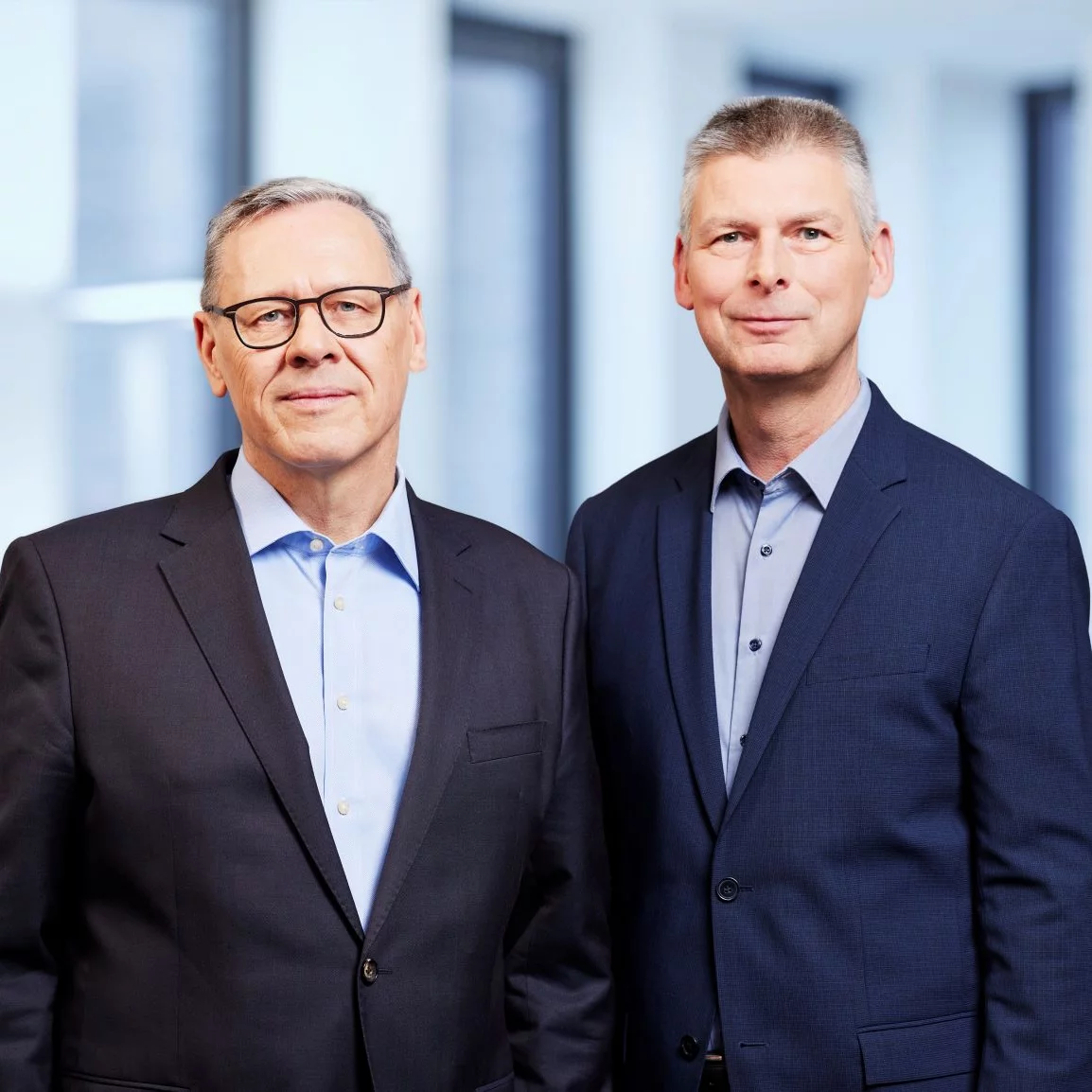 Portrait der Thyssengas-Geschäftsführer Dr. Thomas Gößmann (Vorsitzender) und Ludger Verlage (kaufmännisch).